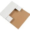 Clearance Partners Brand 7 1/2" x 5 1/2" x 2" Easy-Fold Mailers, 50/Bundle (M752BF)