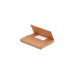 Best Unbranded 9 1/2" x 6 1/2" x 2" Easy-Fold Mailers, Kraft, 50/Bundle (M962BFK)