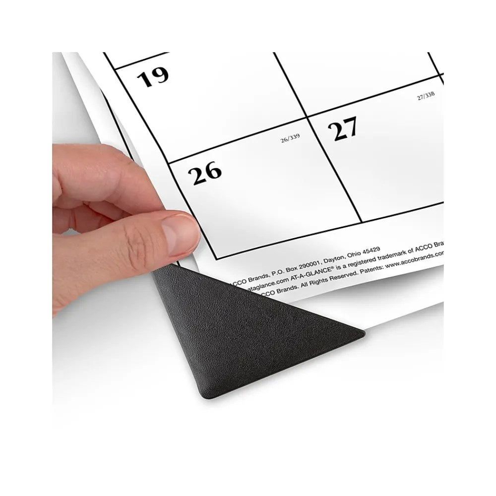 2025 Calendars|AT-A-GLANCE 2025 21.75" x 17" Monthly Desk Pad Calendar, White/Black (SK1170-00-25)