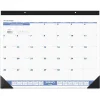 2025 Calendars|AT-A-GLANCE 2025 21.75" x 17" Monthly Desk Pad Calendar, White/Blue (SW200-00-25)