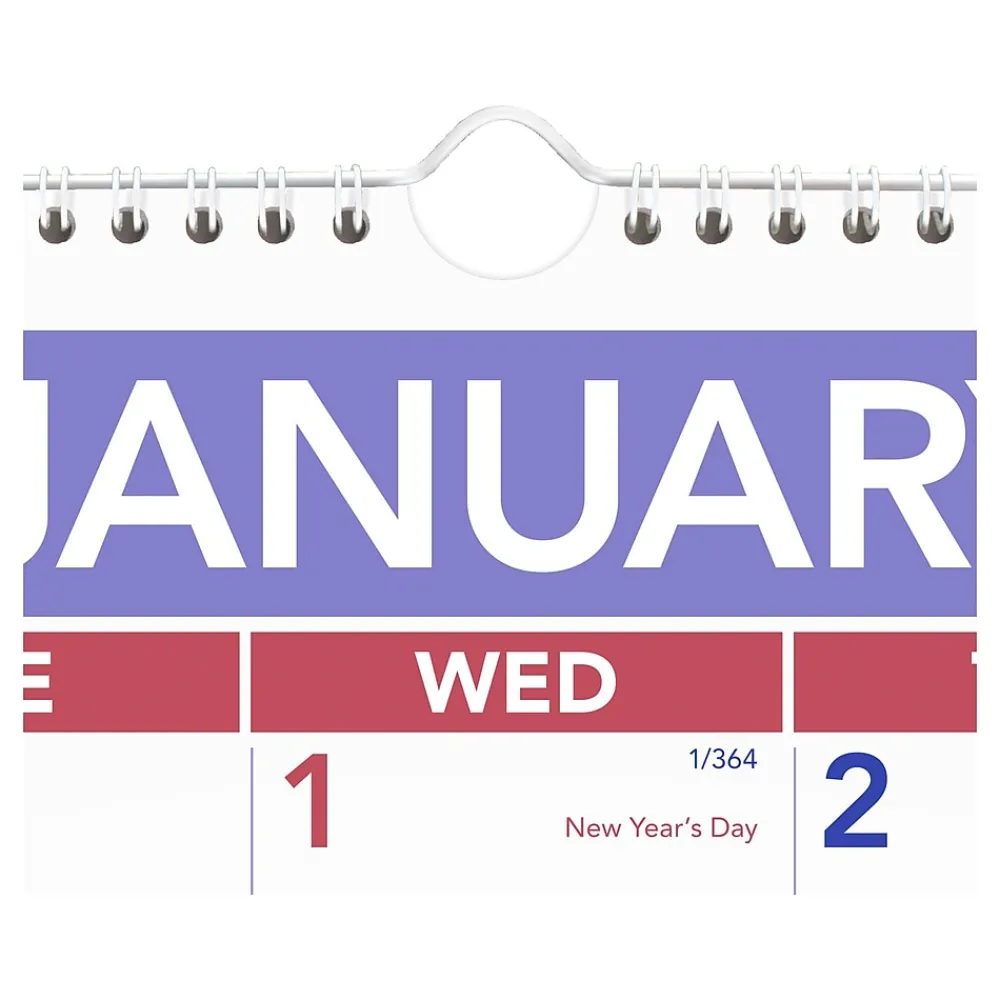2025 Calendars|AT-A-GLANCE 2025 20" x 30" Monthly Wall Calendar, White/Purple (PM4-28-25)