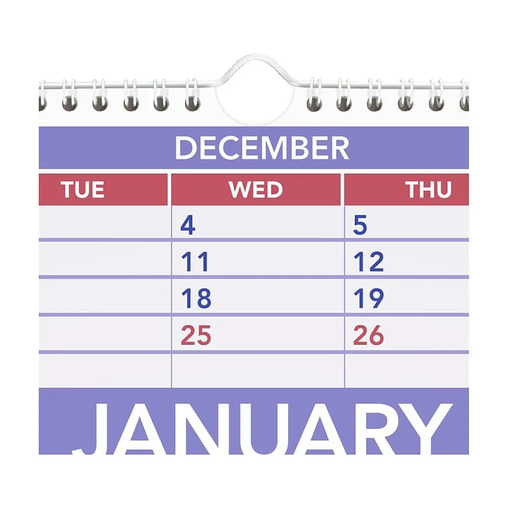 2025 Calendars|AT-A-GLANCE 2025 15.5" x 22.75" Three-Month Wall Calendar (PM6-28-25)