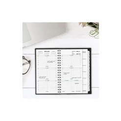 2025 Planners|AT-A-GLANCE 2025 3.25" x 6.25" Weekly Appointment Book, Faux Leather Cover, Black (70-008-05-25)