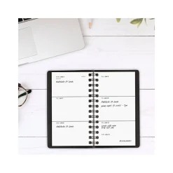 2025 Planners|AT-A-GLANCE 2025 2.5" x 4.5" Weekly Planner, Faux Leather Cover, Black (70-035-05-25)