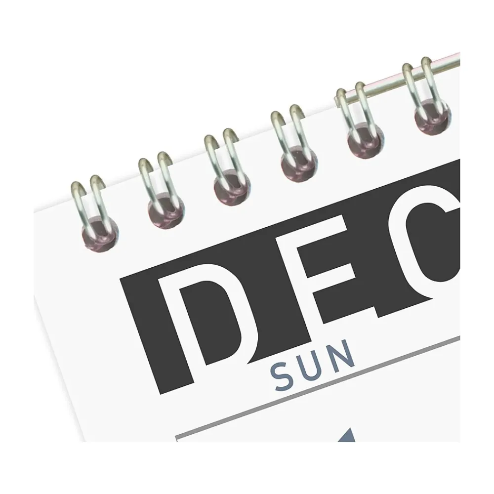 2025 Calendars|AT-A-GLANCE 2025 Contemporary 12" x 27" Three-Month Wall Calendar, White/Black (PM11X-28-25)