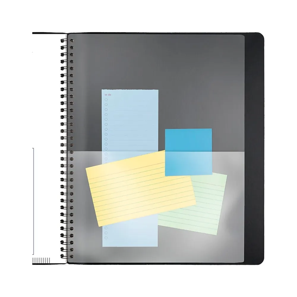 2025 Planners|AT-A-GLANCE 2025 Contemporary 9" x 11" Monthly Planner, Faux Leather Cover, Black (70-260X-05-25)