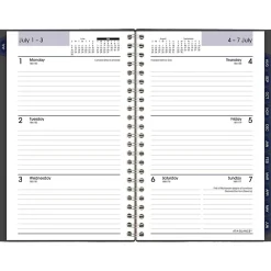 2025 Planners|AT-A-GLANCE 2024-2025 DayMinder 5" x 8" Academic Weekly & Monthly Planner, Poly Cover, Charcoal (AYC200-45-25)