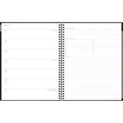 2025 Planners|AT-A-GLANCE 2024-2025 Elevation 8.5" x 11" Academic Weekly & Monthly Planner, Poly Cover, Black (75-959P-05-25)