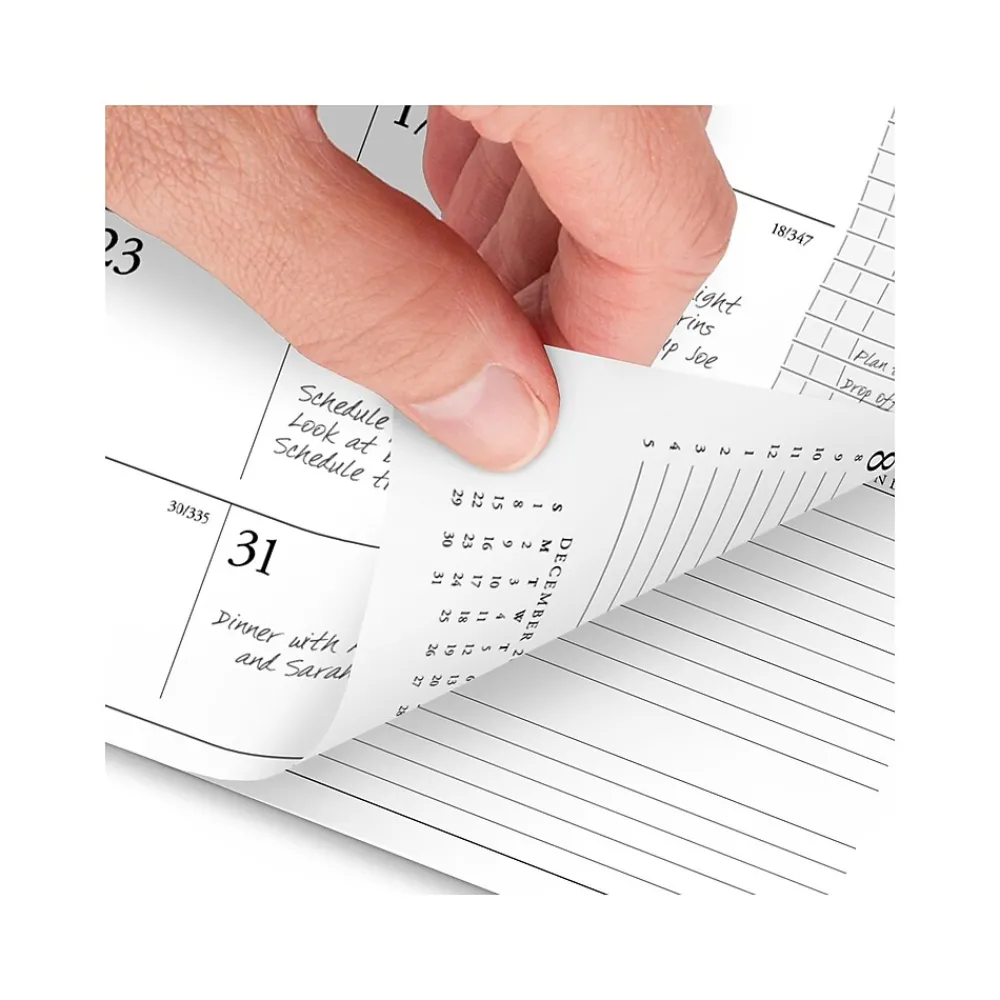 Calendars & Planners Refills|AT-A-GLANCE 2025 Executive 8.75" x 6.5" Weekly & Monthly Appointment Book Refill, White/Black (70-908-10-25)