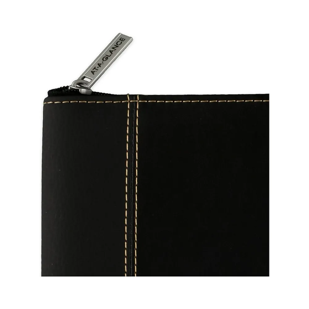 2025 Planners|AT-A-GLANCE 2025 Executive 8.25" x 11" Weekly & Monthly Appointment Book, Faux Leather Cover, Black (70-NX81-05-25)