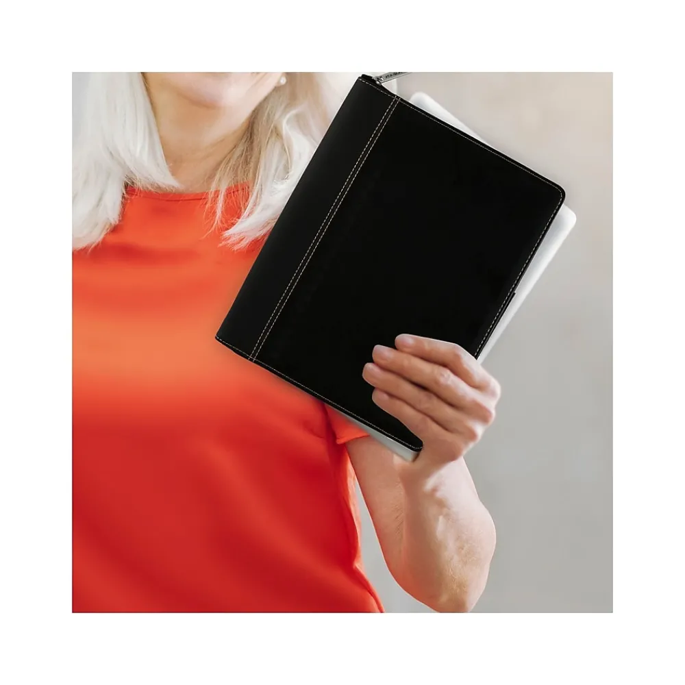 2025 Planners|AT-A-GLANCE 2025 Executive 8.25" x 11" Weekly & Monthly Appointment Book, Faux Leather Cover, Black (70-NX81-05-25)