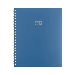 2025 Planners|AT-A-GLANCE 2025 Harmony 8.5" x 11" Weekly & Monthly Planner, Poly Cover, Denim (1099-905-20-25)