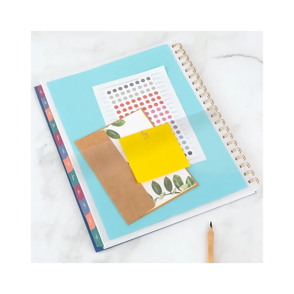 2025 Planners|AT-A-GLANCE 2025 Harmony 8.5" x 11" Weekly & Monthly Planner, Poly Cover, Denim (1099-905-20-25)