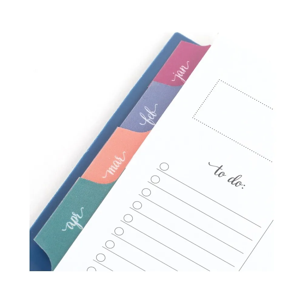 2025 Planners|AT-A-GLANCE 2025 Harmony 8.5" x 11" Weekly & Monthly Planner, Poly Cover, Denim (1099-905-20-25)