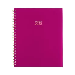 2025 Planners|AT-A-GLANCE 2025 Harmony 8.5" x 11" Weekly & Monthly Planner, Poly Cover, Beetroot (1099-905-56-25)