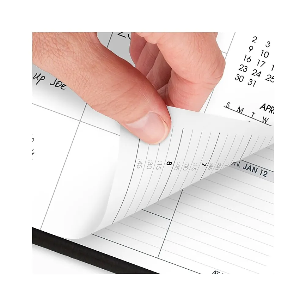 2025 Planners|AT-A-GLANCE 2025 Move-a-Page 8.75" x 11" Weekly & Monthly Appointment Book, Poly Cover, Black (70-950E-05-25)