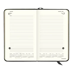 2025 Planners|AT-A-GLANCE 2025 Plan. Write. Remember. 5" x 8.25" Daily Planner, Hardsided Cover, Black (70-6800-05-25)