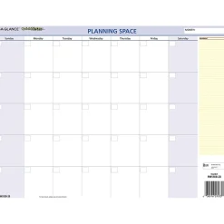 2025 Calendars|AT-A-GLANCE 2025 QuickNotes 16" x 12" Yearly/Monthly Wet-Erase Wall Calendar, Reversible (PM550B-28-25)