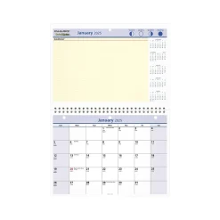 2025 Calendars|AT-A-GLANCE 2025 QuickNotes 11" x 8" Monthly Desk or Wall Calendar, (PM50-28-25)