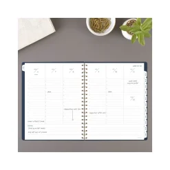 2025 Planners|AT-A-GLANCE 2025 Signature 8.5" x 11" Weekly & Monthly Planner, Paperboard Cover, Navy (YP905-20-25)