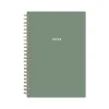 2025 Planners|Blue Sky 2025 5" x 8" Weekly & Monthly Planner, Plastic Cover, Linden Green (148237)