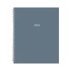 2025 Planners|Blue Sky 2025 8.5" x 11" Weekly & Monthly Planner, Plastic Cover, Steel Blue (148317)