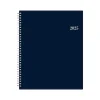 2025 Planners|Blue Sky 2025 8.5" x 11" Weekly & Monthly Planner, Plastic Cover, Navy (147971)