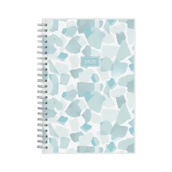 2025 Planners|Blue Sky 2025 Amitza Blue 5" x 8" Weekly & Monthly Planner, Plastic Cover, Blue/White (148766-25)