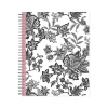 2025 Planners|Blue Sky 2025 Analeis 8" x 10" Monthly Planner, Plastic Cover, White/Black (100004-25)