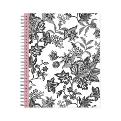 2025 Planners|Blue Sky 2025 Analeis 8" x 10" Monthly Planner, Plastic Cover, White/Black (100004-25)