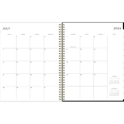 Academic Planners|Blue Sky 2024-2025 Ashley G Leopard Black 8.5
