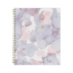 2025 Planners|Blue Sky 2025 Ashley G Marble Purple 8.5" x 11" Weekly & Monthly Planner, Plastic Cover, Multicolor (148249)