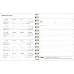 2025 Planners|Blue Sky 2025 Ashley G Marble Purple 8.5
