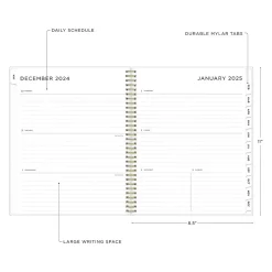 2025 Planners|Blue Sky 2025 Ashley G Marble Purple 8.5