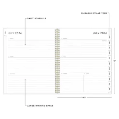 Academic Planners|Blue Sky 2024-2025 Ashley G Multicolor Smoke 8.5