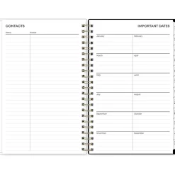 2025 Planners|Blue Sky 2025 Baccara Dark 5