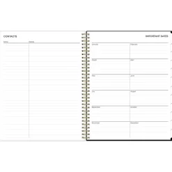 2025 Planners|Blue Sky 2025 Baccara Dark 8.5