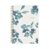 2025 Planners|Blue Sky 2025 Bakah Blue 5" x 8" Weekly & Monthly Planner, Plastic Cover, White/Blue (137260-25)