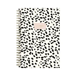 Academic Planners|Blue Sky 2024-2025 Belinda Selene Nyla 5" x 8" Academic Weekly & Monthly Planner, White/Black (149822)