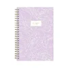 Academic Planners|Blue Sky 2024-2025 Belinda Selene Sienna Lilac 5" x 8" Academic Weekly & Monthly Planner, Plastic Cover, Purple/White
