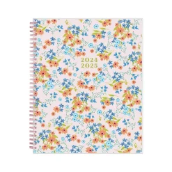 Academic Planners|Blue Sky 2024-2025 Brandice 8.5" x 11" Academic Weekly & Monthly Planner, Plastic Cover, Multicolor (146847)