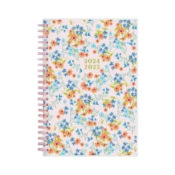Academic Planners|Blue Sky 2024-2025 Brandice 5" x 8" Academic Weekly & Monthly Planner, Plastic Cover, Multicolor (146853)