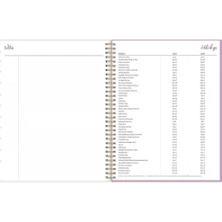 2025 Planners|Blue Sky 2025 Britt Mills Ella Bloom 8.5