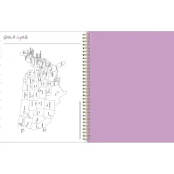 2025 Planners|Blue Sky 2025 Britt Mills Ella Bloom 8.5