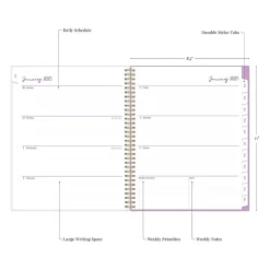 2025 Planners|Blue Sky 2025 Britt Mills Ella Bloom 8.5