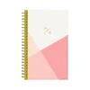 Academic Planners|Blue Sky 2024-2025 Cali Pink 5" x 8" Academic Weekly & Monthly Planner, Plastic Cover, Pink/White (130621-A25)