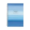 Academic Planners|Blue Sky 2024-2025 Chanson 5" x 8" Academic Weekly & Monthly Planner, Plastic Cover, Blue (128694-A25)