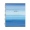 Academic Planners|Blue Sky 2024-2025 Chanson 8" x 10" Academic Monthly Planner, Plastic Cover, Blue (128693-A25)
