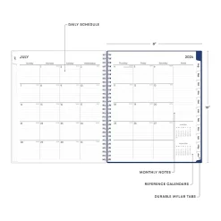 Academic Planners|Blue Sky 2024-2025 Chanson 8