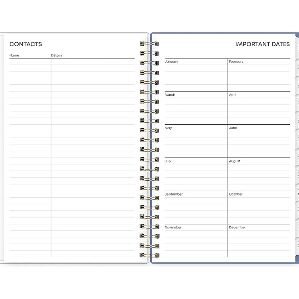2025 Planners|Blue Sky 2025 Cocorrina 5" x 8" Weekly & Monthly Planner, Plastic Cover, Multicolor (143694-25)